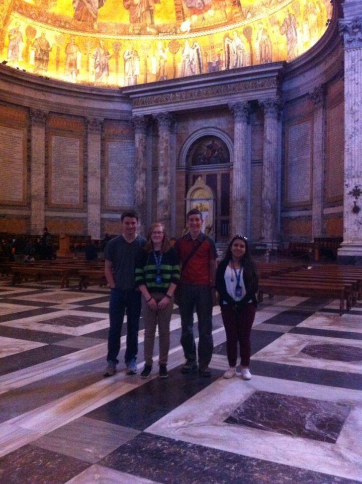 Vanguard School Students in Rome, Italy