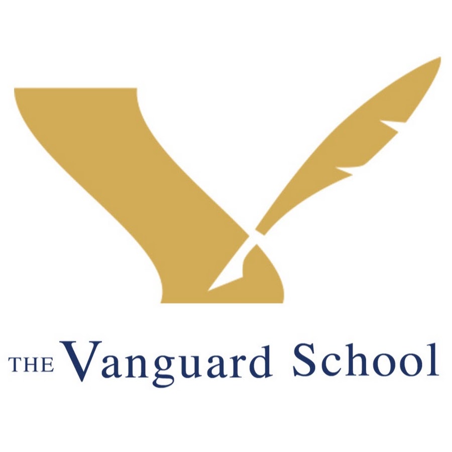 Vanguard V With Text Below